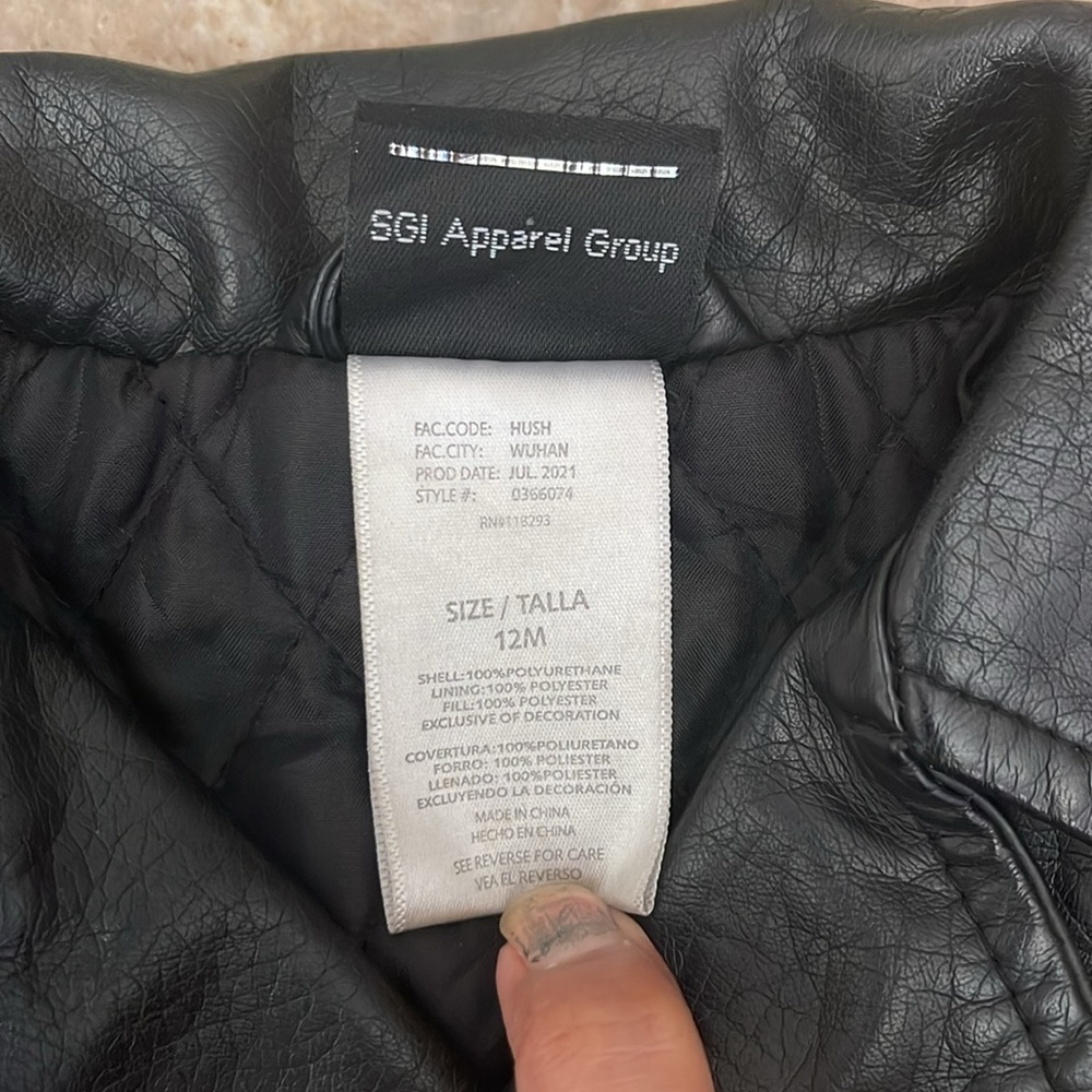 Harley Davidson baby jacket 12 MO. - Picture 10 of 13